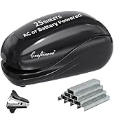 Craftinova Electric Stapler,Including 2000 Staples and 1 Staple Remover, Suitable for Palm Size a...
