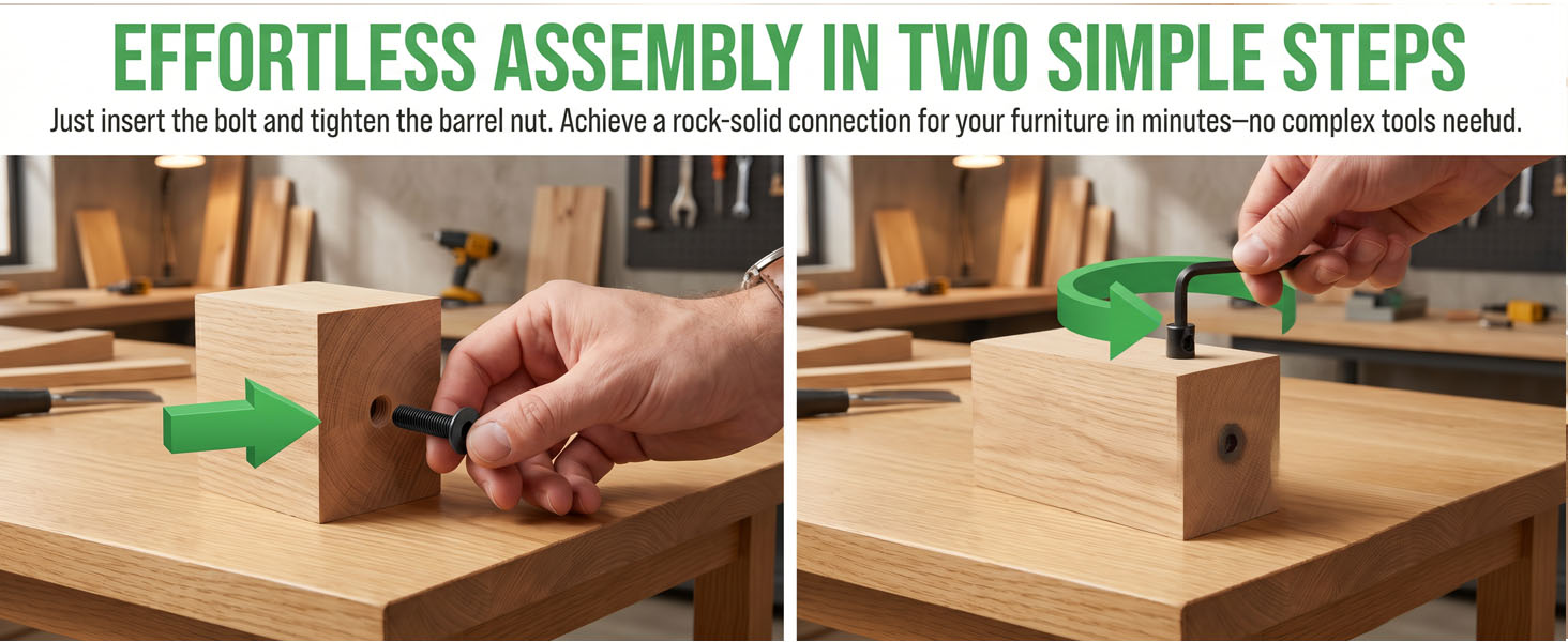 crib screws replacement set