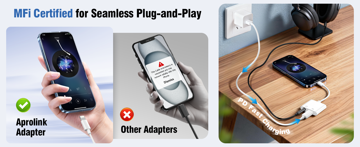 iphone adapter for headphone jack