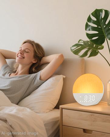 sunlight lamp alarm