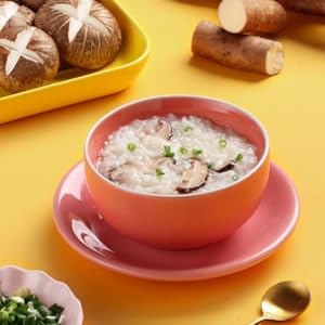 Mushroom and Yam Porridge