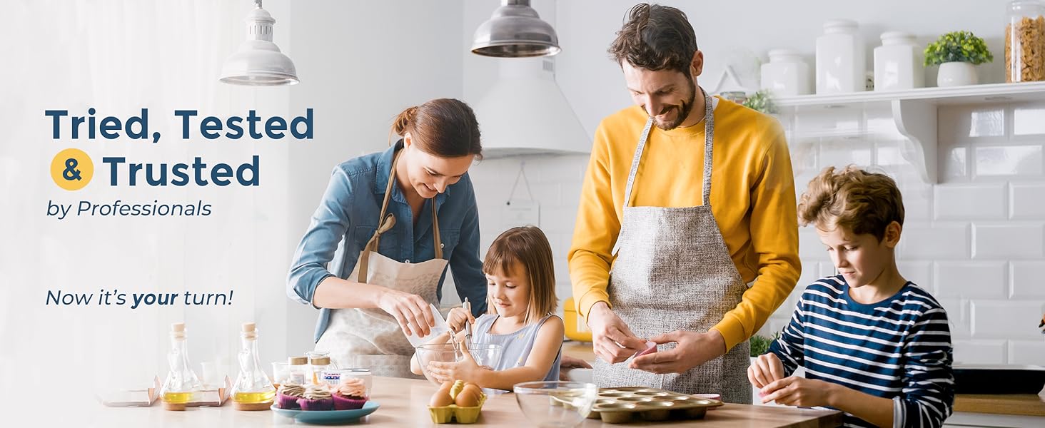 TRIED, TESTED &amp;amp;amp; TRUSTED BY BAKING PROFESSIONALS