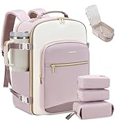 LOVEVOOK Large Travel Backpack for Women &amp; Men, 40L Carry on Backpack for Airplanes, TSA Personal...