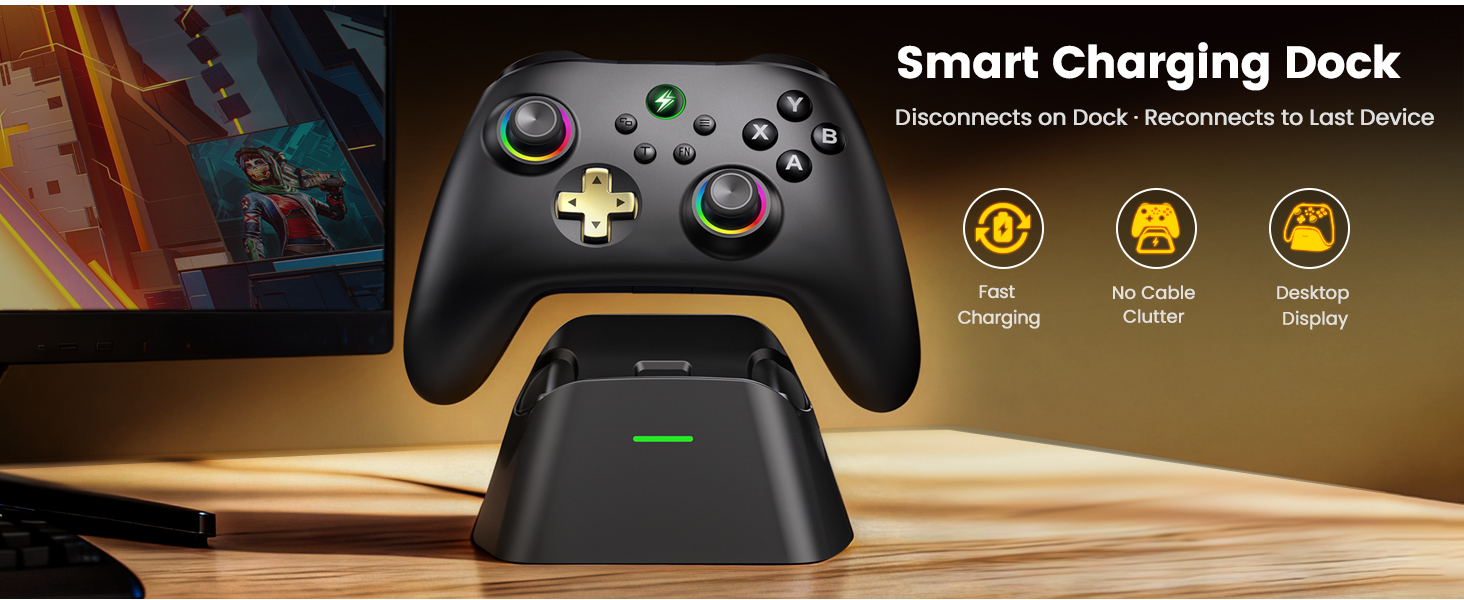 pc gaming controller wireless