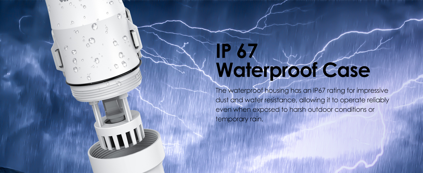 IP67 Waterproof