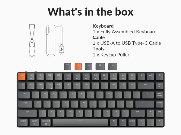 Keychron K3 Ultra-slim Wireless Mechanical Keyboard (Version 2)