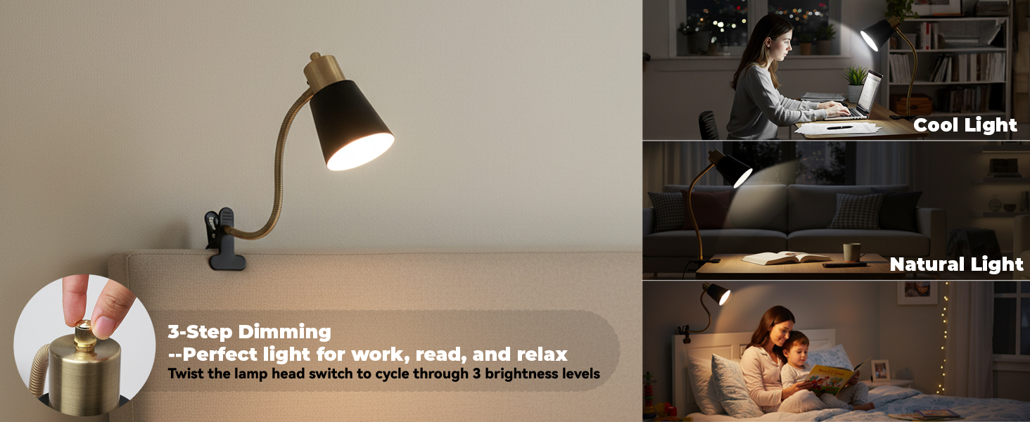 clip desk lamp