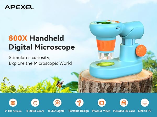 800X Handheld Digital Microscope