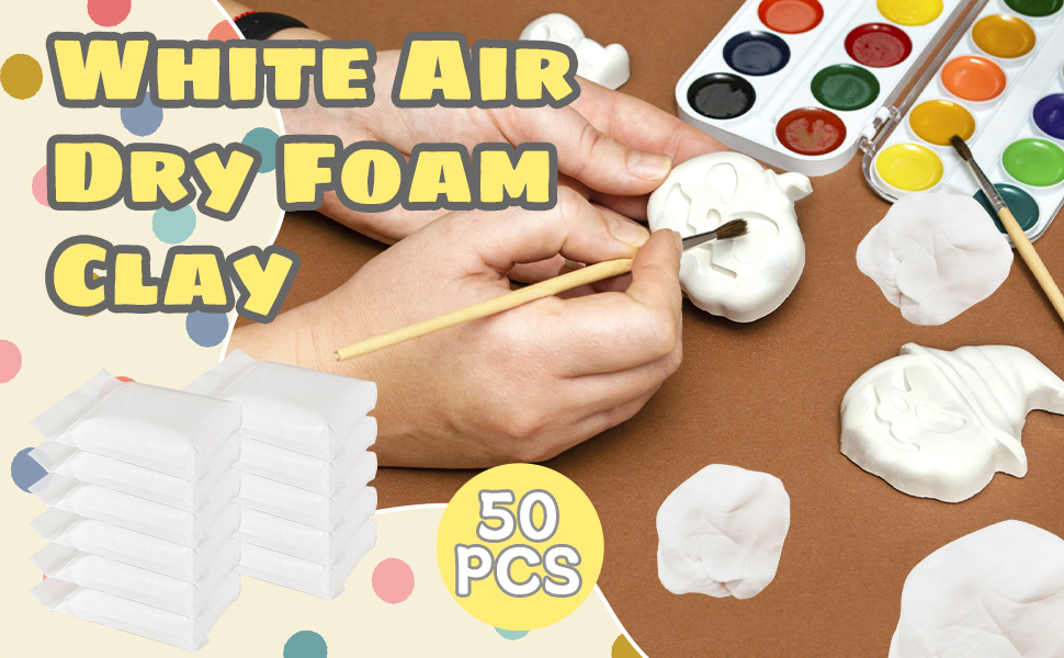 2.Dry Foam Clay