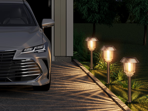 solar walkway lights
