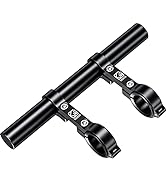 BRCOVAN Aluminum Alloy Handlebar Extensions for Bicycle & Motorcycle, Bike Handlebar Extender wit...