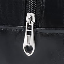 Make-up bags with smooth zipper