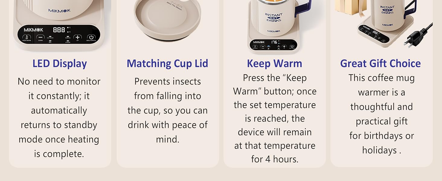 Keep warm at any temperature