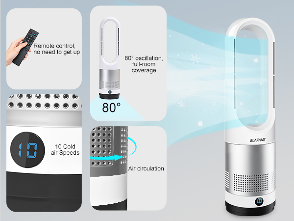 Tower Fan for Bedroom