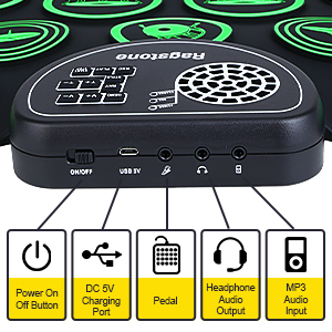 Portable Electronic Drum Pad