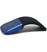 Bluetooth Arc Touch Travel Mouse Foldable Slim and Portable Mini Wireless Computer Mouse Folding ...