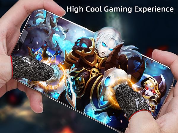 Gaming Finger Sleeve for Mobile Game Controller