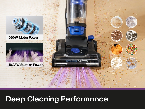 Deep cleaning performance