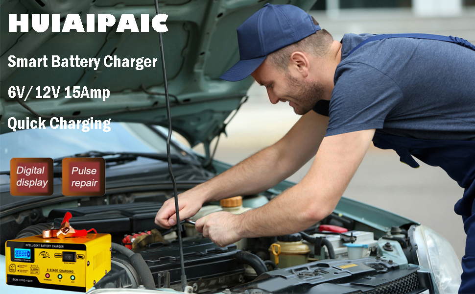 6V 12V CAR BATTERY CHARAGER