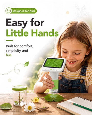 1000x handheld microscope for kids