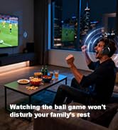 Skyaudio Wireless Headphones for TV, TV Headphones Wireless for Seniors with USB Transmitter,Over...