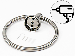 Stainless Steel Hand Towel Holder