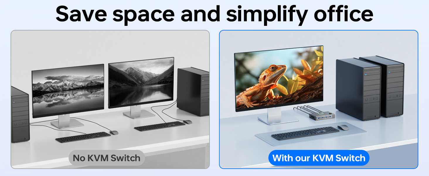 usb kvm switch hdmi 2 pc