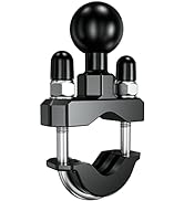 BRCOVAN Handlebar U-Bolt Mount Base with 1'' TPU Ball for Rails 0.5'' to 1.25'' in Diameter, Comp...