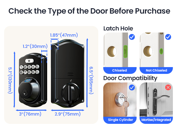 electronic deadbolt