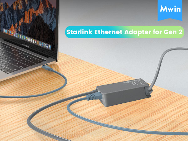 Starlink Ethernet Adapter for Gen 2