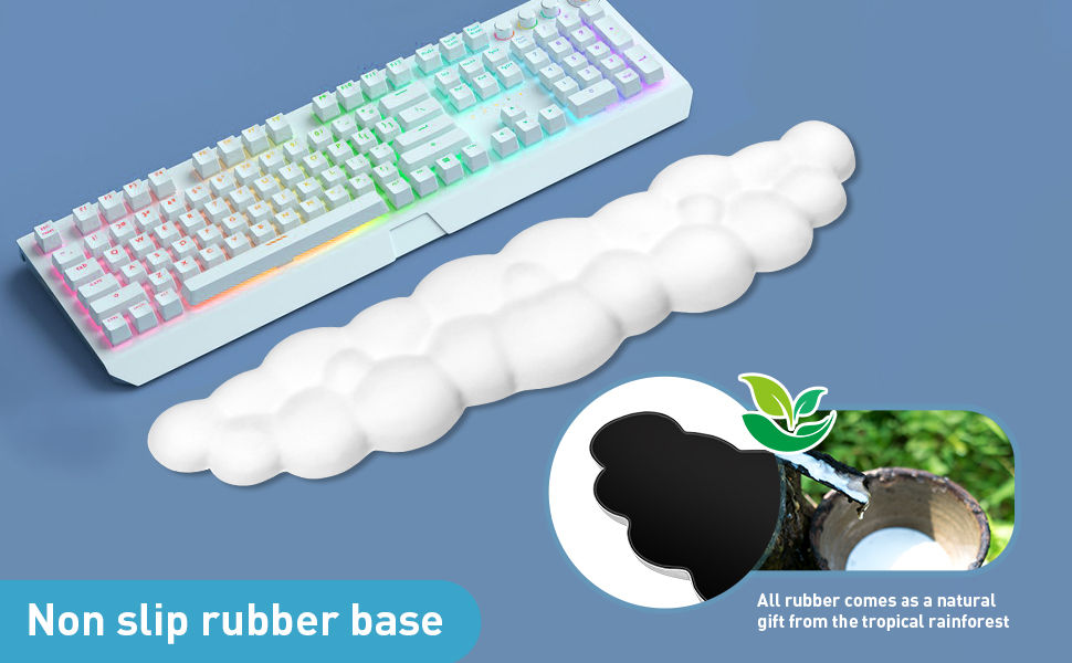 RUYEDE Cloud Wrist Rest Keyboard
