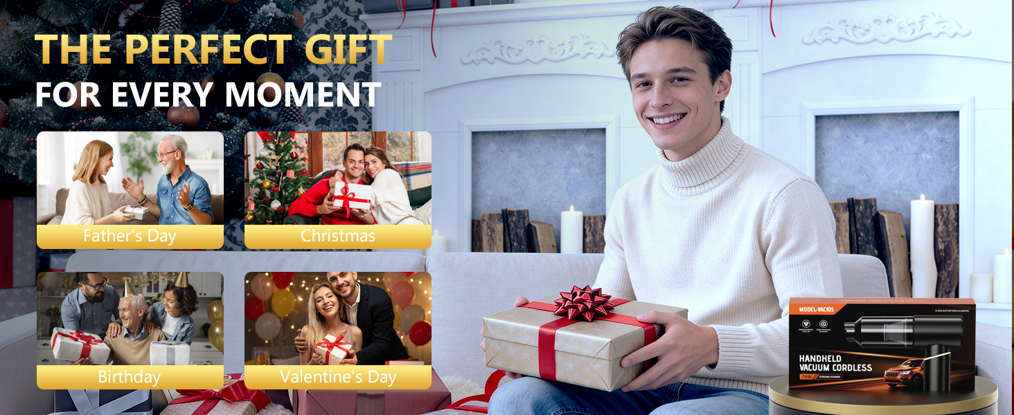 small handheld vacuum for gift