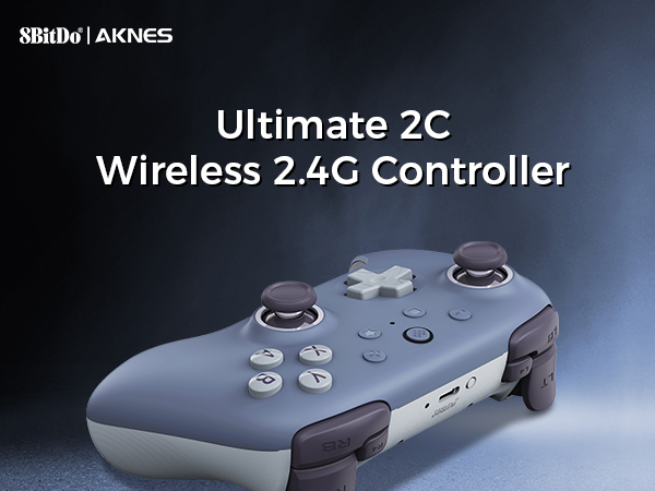 8Bitdo Ultimate 2C Wireless 2.4G Controller for Windows PC and Android