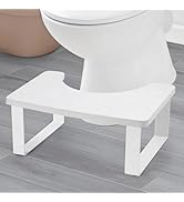 Bathroom Stool,Bamboo Toilet for Bathroom,Toilet Stools,Potty for Pooping,Poop Stool,Toilet Step ...