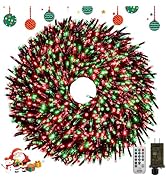 50FT 1000 LED Christmas Cluster Lights, Firecracker String Lights with Remote &amp; 8 Modes &amp; Timer, ...