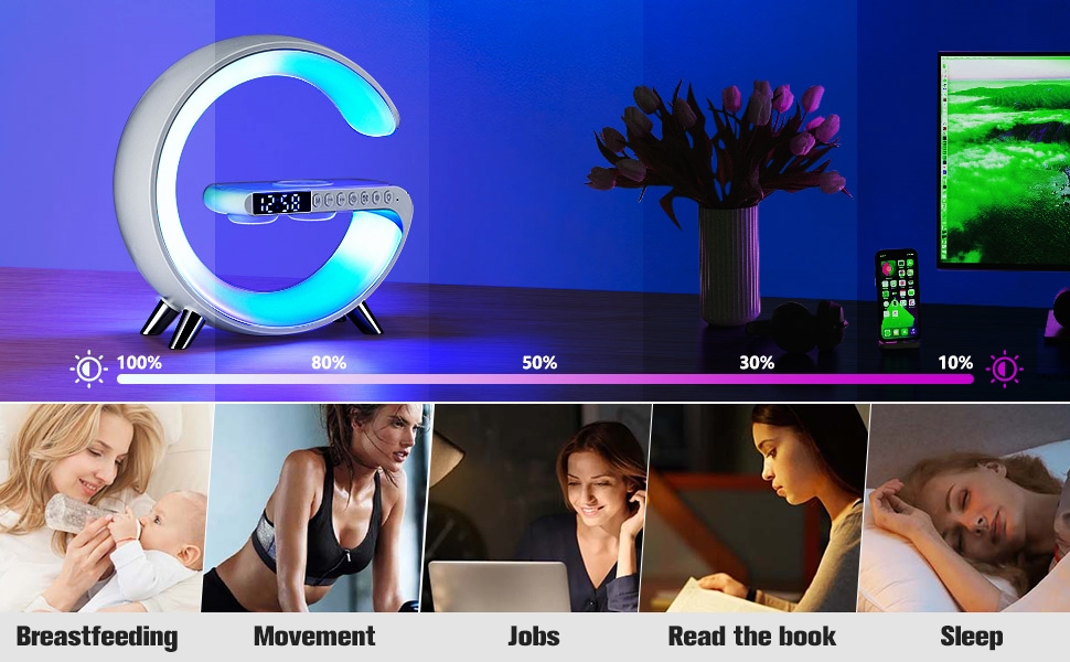 multifunctional bluetooth nightlight
