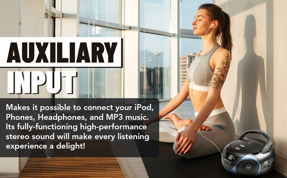 cd boombox radio cd player combo with cd player for home