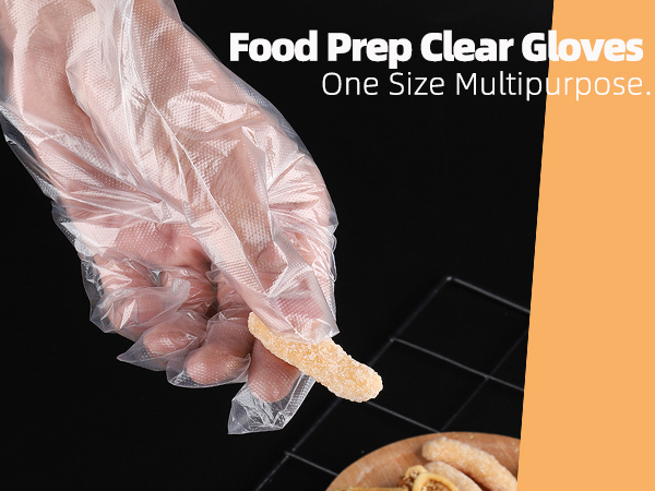 plastic gloves