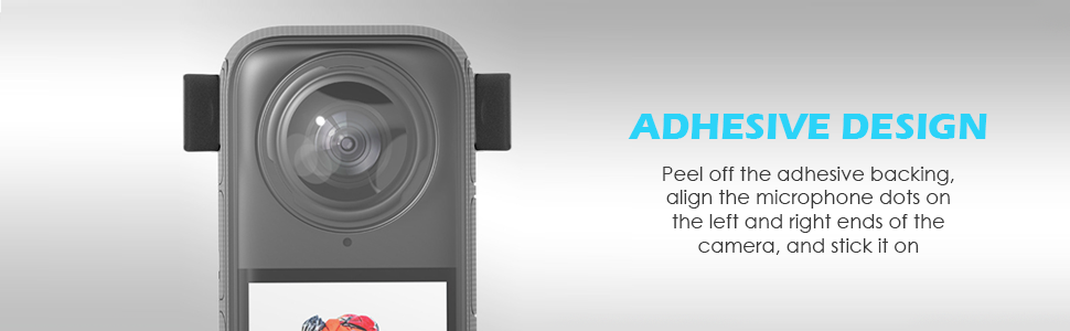 Mic Wind Muff for Insta 360 X4 X3 X2