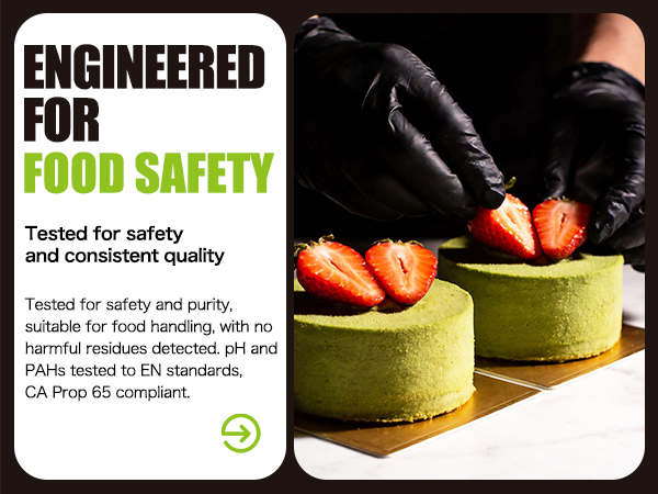 Food Safe Disposable Nitrile Gloves