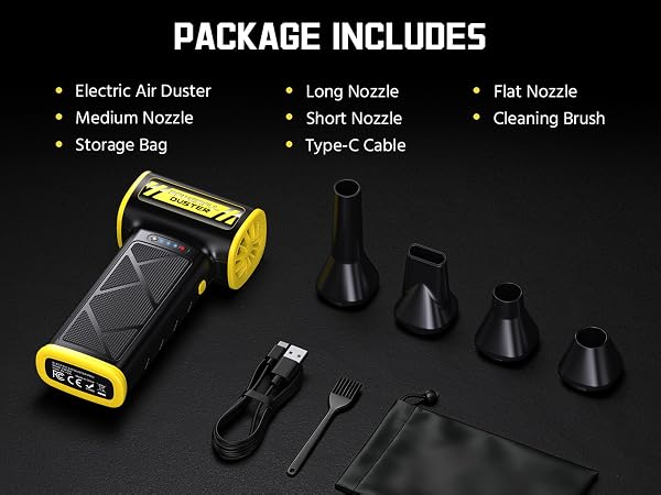 Compressed Air Dusters