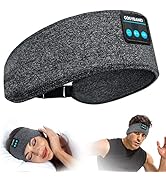 Sleep Headphones Bluetooth Headband, Joseche Adjustable Soft Sleep Headphones Headband,Long Time ...