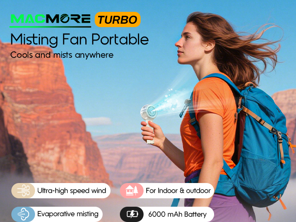 hand held fan misting fan portable travel fan rechargeable fan portable portable misting fan