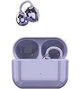 Fenzonxo Wireless Open Earphones with Microphone, Touch Controlled Wireless Bluetooth Clip on Ear...