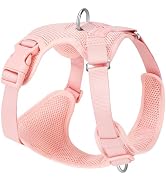 No Pull Dog Harness for Small Medium Large Dogs - Adjustable 2 Layer Mesh Dog Vest with Dual Clip...