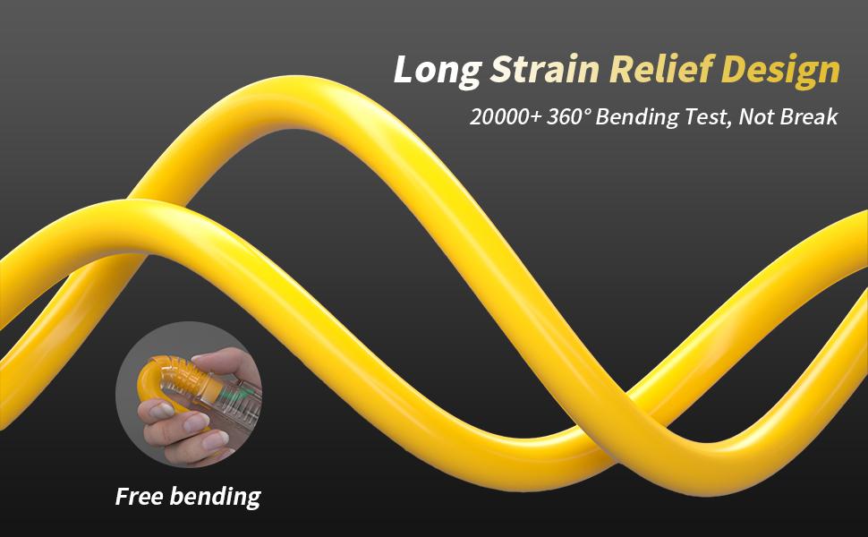 Flexible extension cord 12 gauge