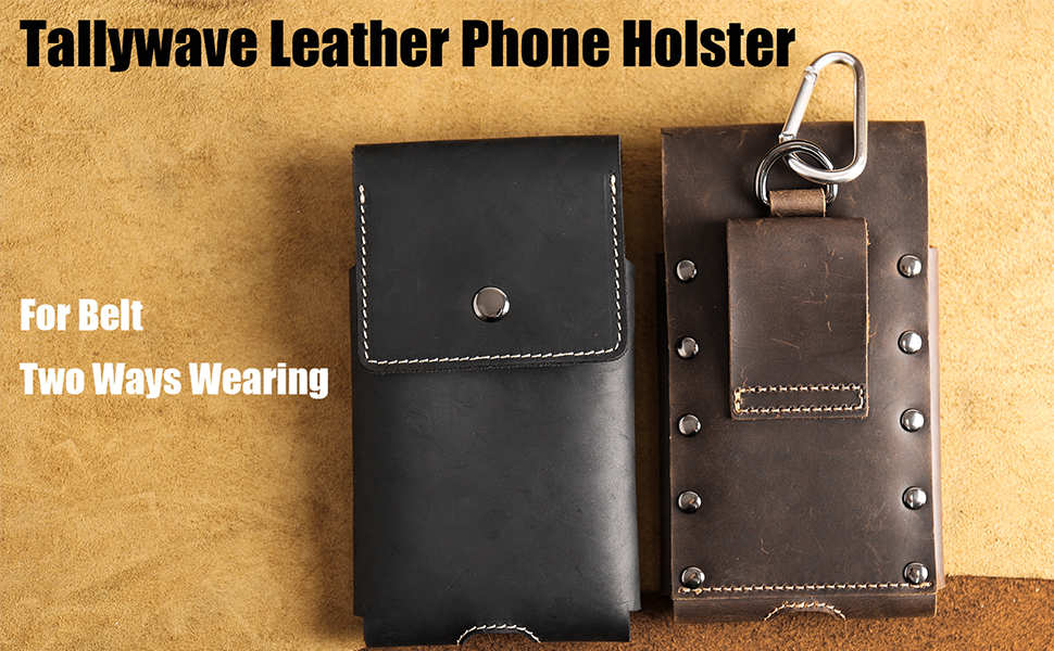 Leather Phone Holster for belt