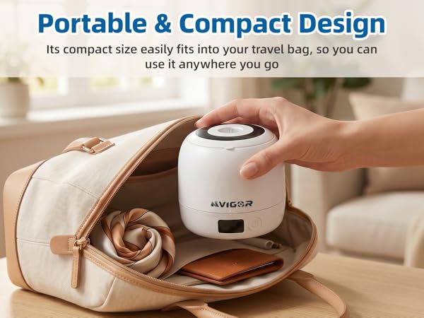 Portable &amp;amp; Compact Design