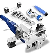 Wisscool Pipe Tubing Bender Kit, 1/4"-7/8" Compact Tube Bender Tool Set, 90°Forward/Reverse Pipe ...
