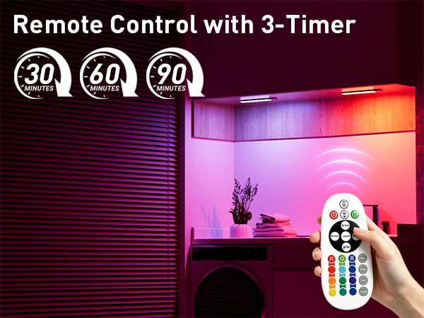 under cabinet light with remote